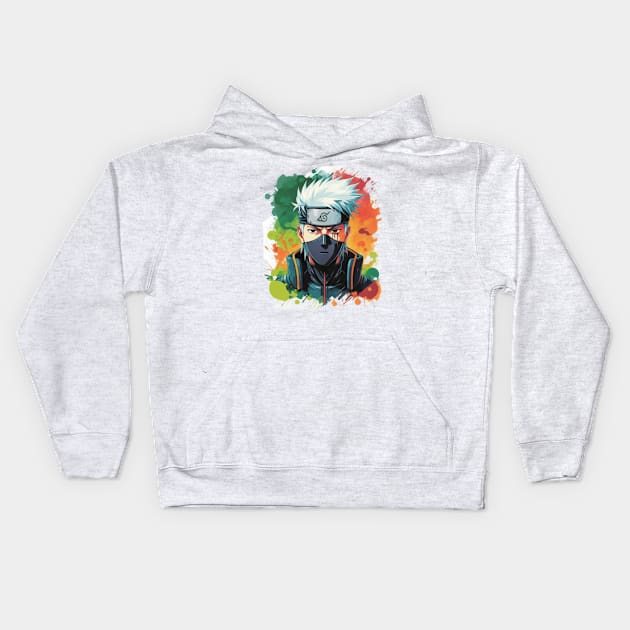 Kakashi Kids Hoodie by TshirtMA